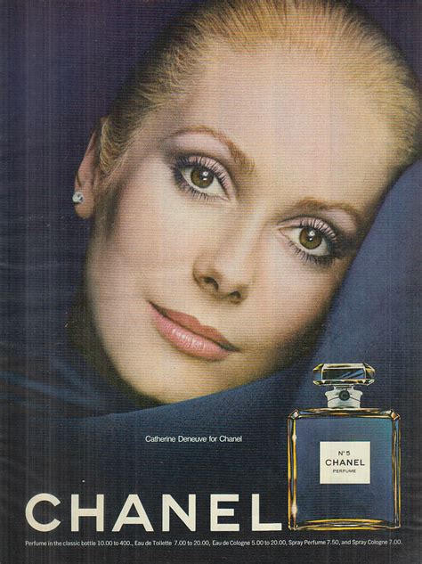 chanel affiche publicitaire|campagne chanel 5 1973.